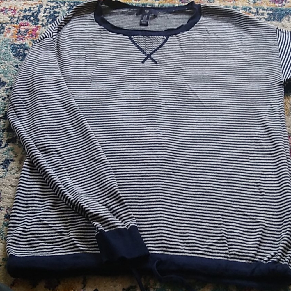 Lightweight striped sweater
